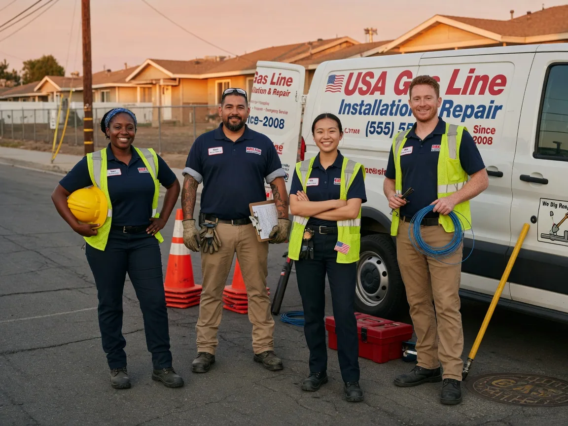 Gas Line Installation company in Brohard, WV